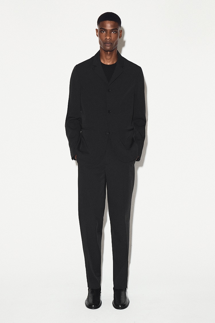 ツイルスリムフィット ストレートレッグパンツ